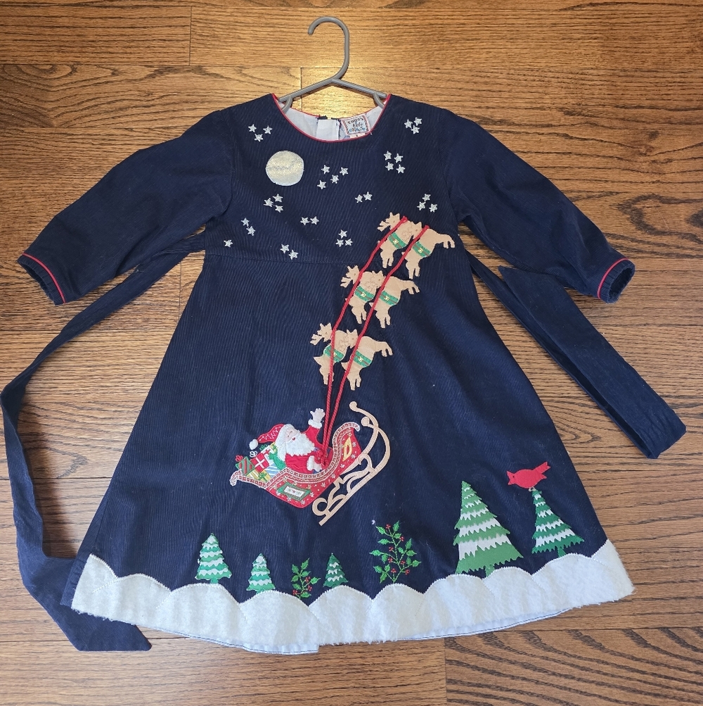 Cotton KiDS christmas Dress Size 6